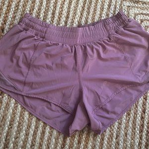 Lululemon Hotty Hot Shorts 2.5 Inch, Size 8- Wisteria Purple
